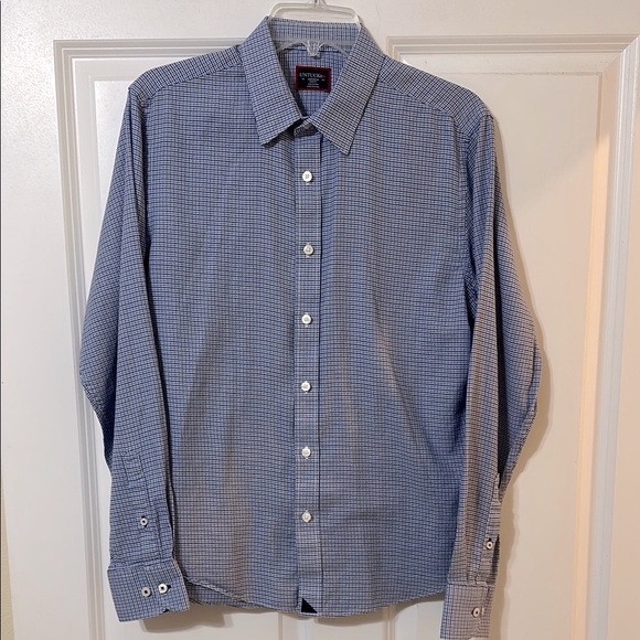 UNTUCKit  Men's Blue  Dress Shirt‎ - Picture 1 of 9